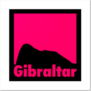 Gibraltar - find your colour Posters and Art